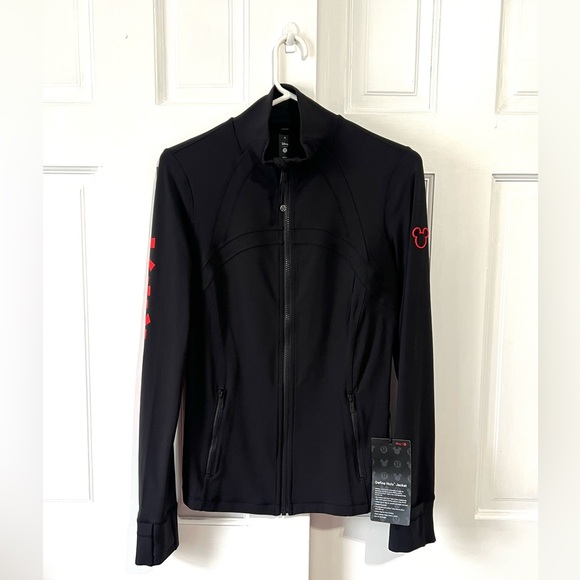 🆕 Disney x lululemon🍋Define Jacket Nulu Black Sz 8 - Picture 5 of 9